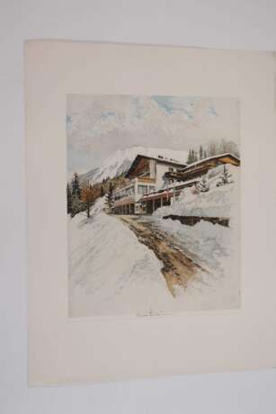 Robert Kasimir, Alpiner Berghof im Winter - photo 2