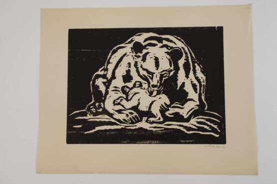 Walther Klemm, Paar Tierdarstellungen - photo 2 Walther Klemm, Paar Tierdarstellungen - photo 2