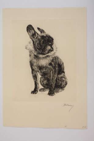 Kurt Meyer-Eberhardt, Paar Hundedarstellungen - photo 2 Kurt Meyer-Eberhardt, Paar Hundedarstellungen - photo 2