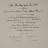 Gregor Rabinovitch, Ehrengabe der Stadt Zürich - photo 2