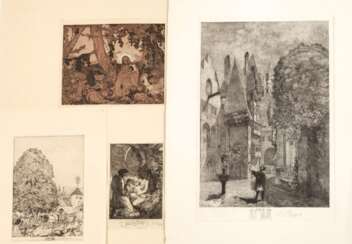 Ferdinand Staeger, Graphikkonvolut