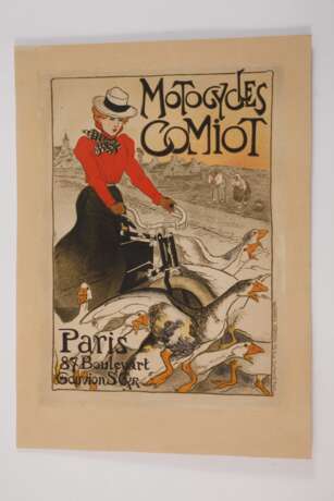 Theophile Steinlen, Plakat "Motocycles Comiot" - photo 2 Theophile Steinlen, Plakat "Motocycles Comiot" - photo 2