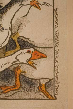 Theophile Steinlen, Plakat "Motocycles Comiot" - photo 3 Theophile Steinlen, Plakat "Motocycles Comiot" - photo 3