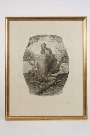 Wilhelm Woernle, "Engel des Lebens" nach Segantini - Foto 2