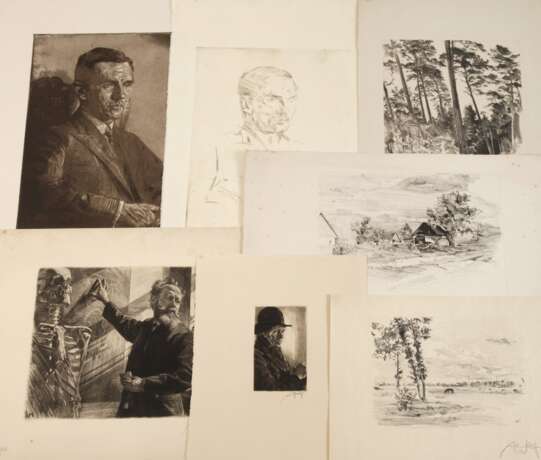 Heinrich Wolff, Graphikkonvolut - photo 1