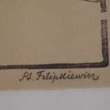 Paar Farbholzschnitte - photo 5