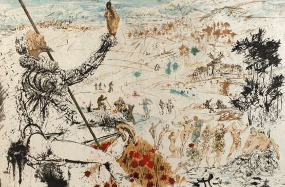 Salvador Dali, "Don Quijote de cervantes" - photo 1