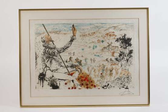 Salvador Dali, "Don Quijote de cervantes" - photo 2