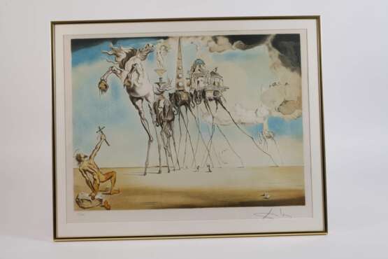 Salvador Dali, "Versuchung des heiligen Antonius" - Foto 3