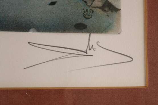 Salvador Dali, Surrealistische Komposition - Foto 3