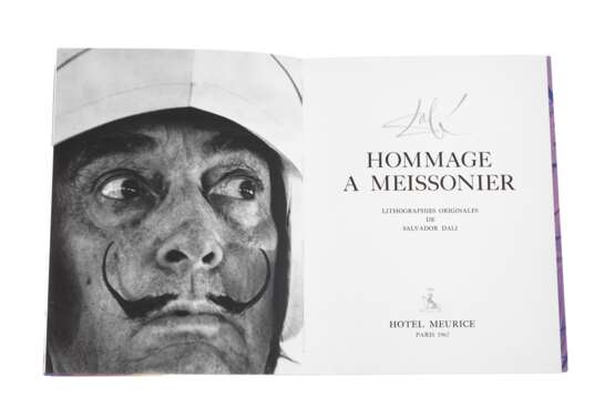 Salvador Dali, "Hommage de Meissonier" - Foto 1 Salvador Dali, "Hommage de Meissonier" - Foto 1
