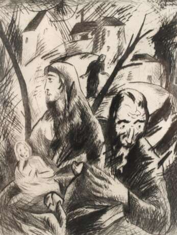 Josef Eberz, Heilige Familie auf der Flucht - фото 1 Josef Eberz, Heilige Familie auf der Flucht - фото 1