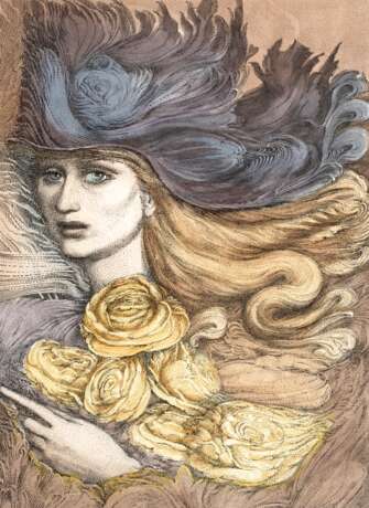 Ernst Fuchs, "Malcha" - фото 1 Ernst Fuchs, "Malcha" - фото 1