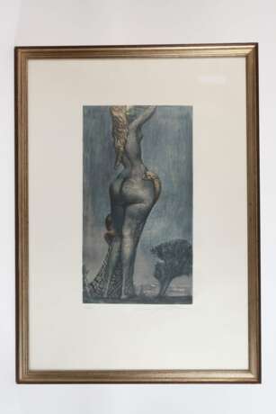 Ernst Fuchs, "Frau Lot" - photo 2 Ernst Fuchs, "Frau Lot" - photo 2