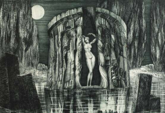 Ernst Fuchs, "Die Geburt der Venus" - photo 1 Ernst Fuchs, "Die Geburt der Venus" - photo 1