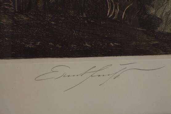 Ernst Fuchs, "Zyklopische Landschaft" - photo 3 Ernst Fuchs, "Zyklopische Landschaft" - photo 3