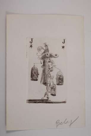 Gerhard Goßmann, originalgraphisches Kartenspiel - photo 2