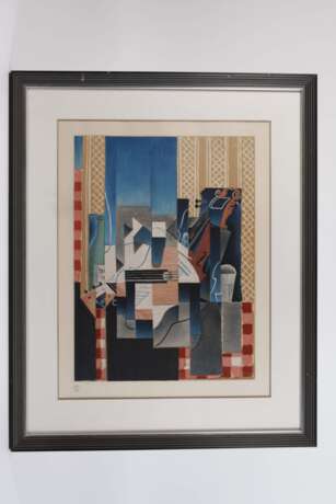 Nach Juan Gris, Stillleben mit Gitarre - photo 2 Nach Juan Gris, Stillleben mit Gitarre - photo 2