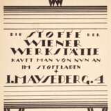 Dagobert Peche, Werbung Wiener Werkstätte - photo 1