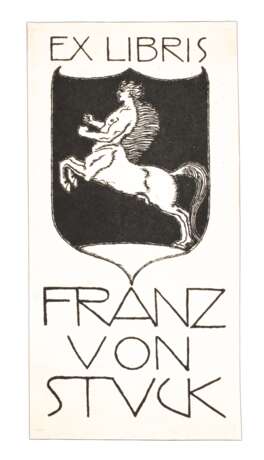 Franz von Stuck, Eigenexlibris - photo 1 Franz von Stuck, Eigenexlibris - photo 1