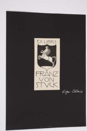 Franz von Stuck, Eigenexlibris - photo 2 Franz von Stuck, Eigenexlibris - photo 2