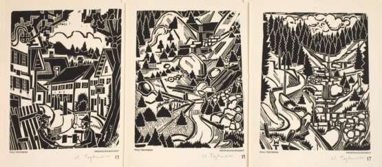 Willi Tegtmeier, Holzschnittkonvolut - photo 1