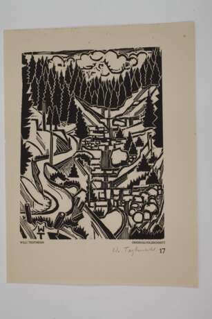 Willi Tegtmeier, Holzschnittkonvolut - photo 4