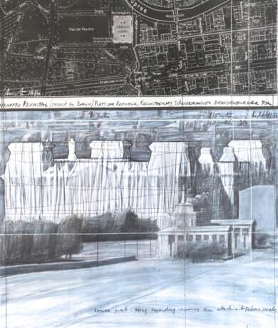 Christo & Jeanne-Claude, Wrapped Reichstag - photo 1 Christo & Jeanne-Claude, Wrapped Reichstag - photo 1