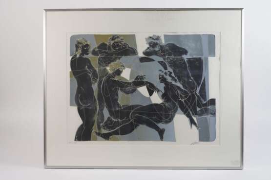 Hans Erni, "Lehrstunde" - photo 2 Hans Erni, "Lehrstunde" - photo 2