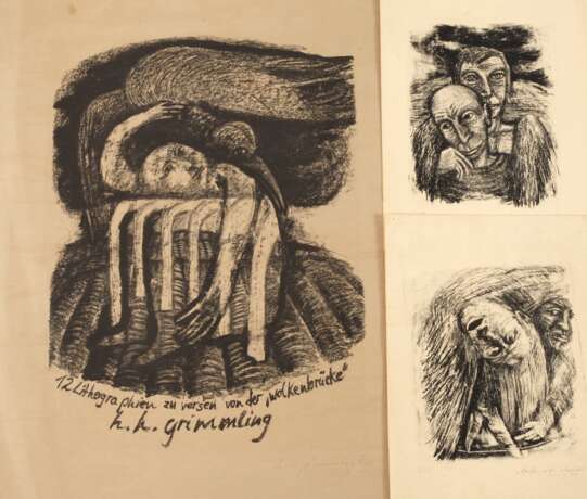 Hans-Hendrik Grimmling, Konvolut frühe Arbeiten - photo 1