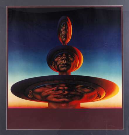 Rudolf Hausner, "Bei Sonnenaufgang" - photo 1 Rudolf Hausner, "Bei Sonnenaufgang" - photo 1