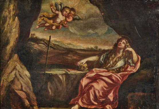 Italien, 17. Jahrhundert . Die büßende Maria Magdalena - photo 1