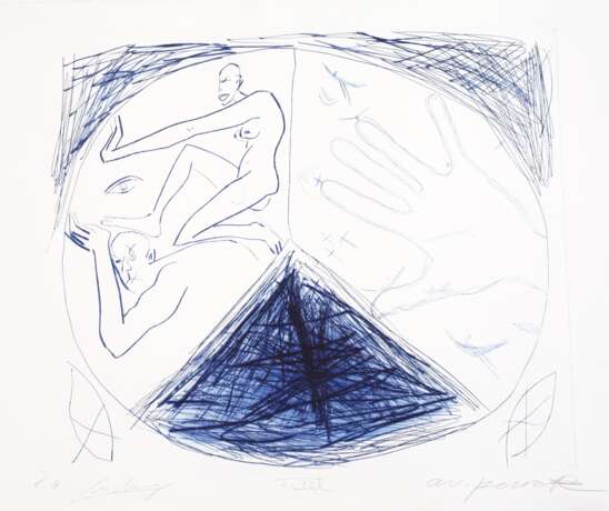 Penck/Leiberg/Breidenbruch, Gemeinschaftswerk - photo 1 Penck/Leiberg/Breidenbruch, Gemeinschaftswerk - photo 1