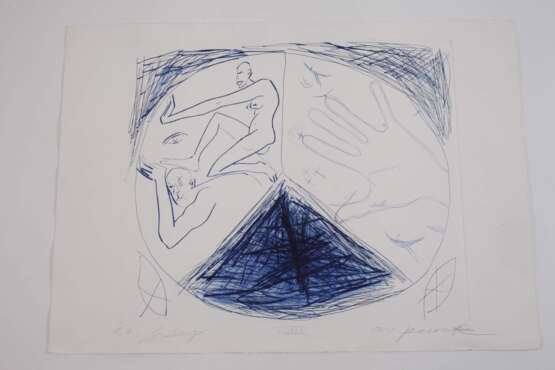 Penck/Leiberg/Breidenbruch, Gemeinschaftswerk - photo 2 Penck/Leiberg/Breidenbruch, Gemeinschaftswerk - photo 2