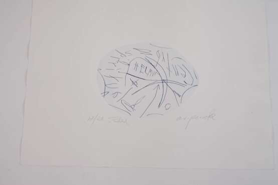 Penck/Breidenbruch, Radierung Gemeinschaftswerk - photo 2 Penck/Breidenbruch, Radierung Gemeinschaftswerk - photo 2