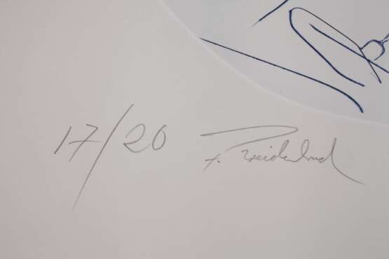 Penck/Breidenbruch, Radierung Gemeinschaftswerk - photo 3 Penck/Breidenbruch, Radierung Gemeinschaftswerk - photo 3