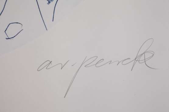 Penck/Breidenbruch, Radierung Gemeinschaftswerk - photo 4 Penck/Breidenbruch, Radierung Gemeinschaftswerk - photo 4