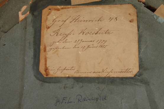 Johann Reinhold attr., Heinrich von Reuß-Köstritz - фото 4 Johann Reinhold attr., Heinrich von Reuß-Köstritz - фото 4