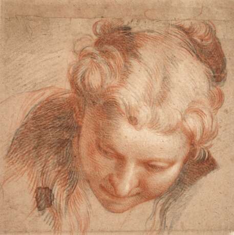 Altmeisterzeichnung, Kopfstudie - фото 1 Altmeisterzeichnung, Kopfstudie - фото 1