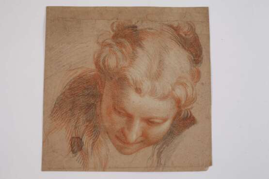 Altmeisterzeichnung, Kopfstudie - фото 2 Altmeisterzeichnung, Kopfstudie - фото 2