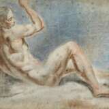 Sitzender Männerakt - фото 1