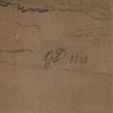 Johann Georg von Dillis, attr., Voralpenlandschaft - Foto 3