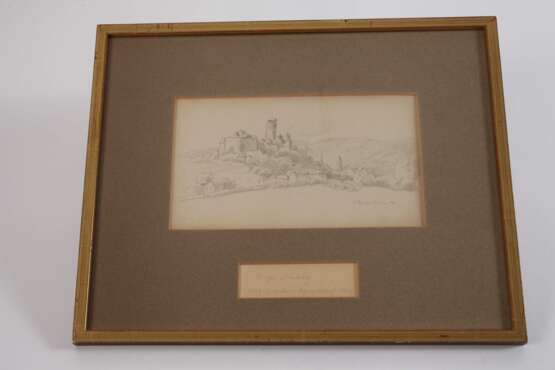 Hugo Mühlig, attr., Blick auf Pappenheim - photo 2 Hugo Mühlig, attr., Blick auf Pappenheim - photo 2