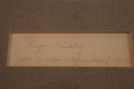 Hugo Mühlig, attr., Blick auf Pappenheim - photo 3 Hugo Mühlig, attr., Blick auf Pappenheim - photo 3