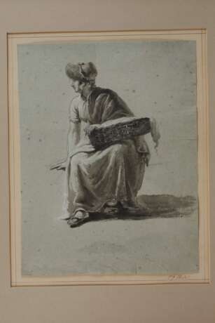 Schotel, attr., Frau mit Wäschekorb - фото 2 Schotel, attr., Frau mit Wäschekorb - фото 2