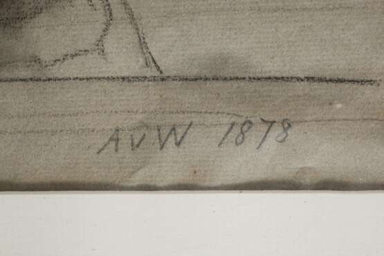 Anton von Werner, Halbportrait eines jungen Mannes - photo 3