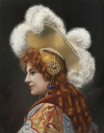 Elegante Dame mit Kopfschmuck - фото 1 Elegante Dame mit Kopfschmuck - фото 1