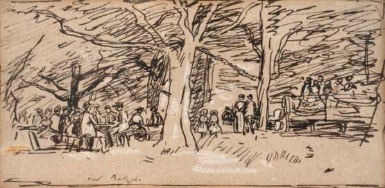 Ferdinand Balzer, Im Biergarten - photo 1 Ferdinand Balzer, Im Biergarten - photo 1