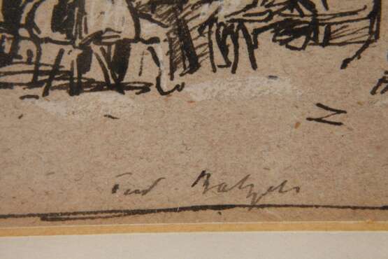 Ferdinand Balzer, Im Biergarten - photo 3 Ferdinand Balzer, Im Biergarten - photo 3