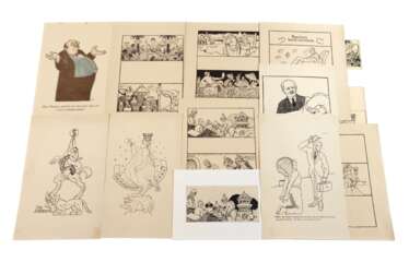 Fritz Klee, Humoristische Zeichnungen